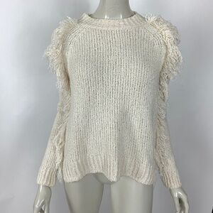 Madewell Loop‎ Edge Pullover Sweater Beige